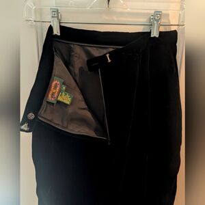 Black pencil skirt